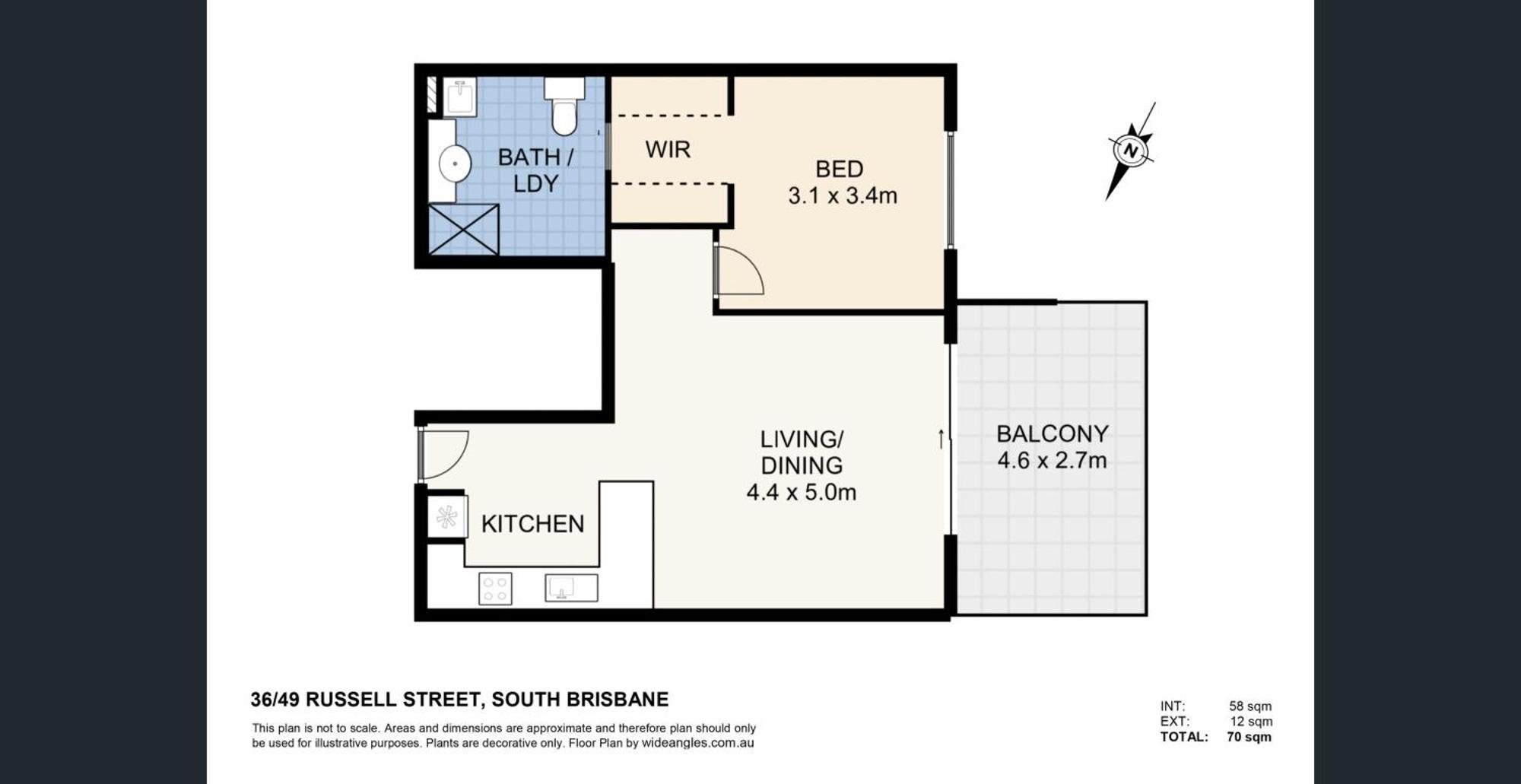 Parkview Apartments Brisbane Bilik gambar